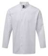 PR901 Premier Essential Long Sleeve Chef's Jacket White colour image